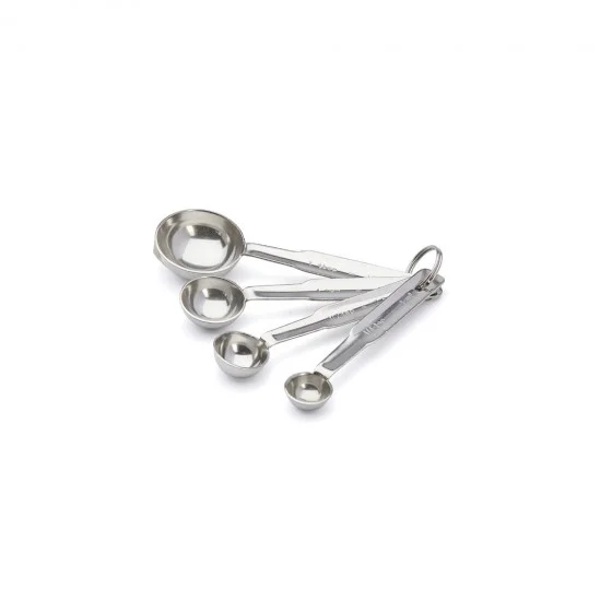 4 cuillères mesures inox 1-2,5-5-15ml