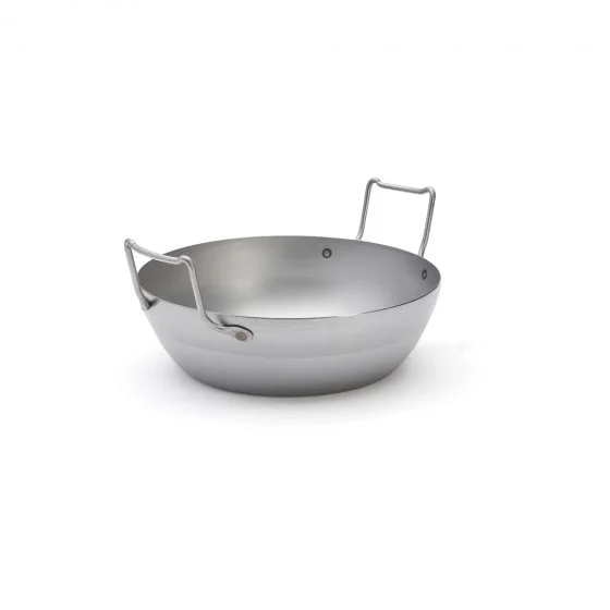 Bassine à friture en acier LA LYONNAISE Ø28cm
