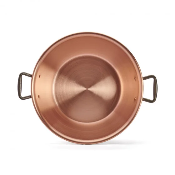 Bassine en cuivre extra-lourde Ø40cm