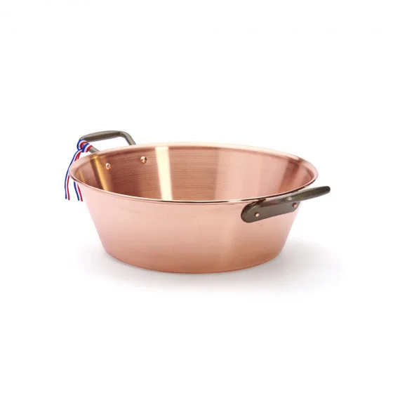 Bassine en cuivre lourde Ø38cm