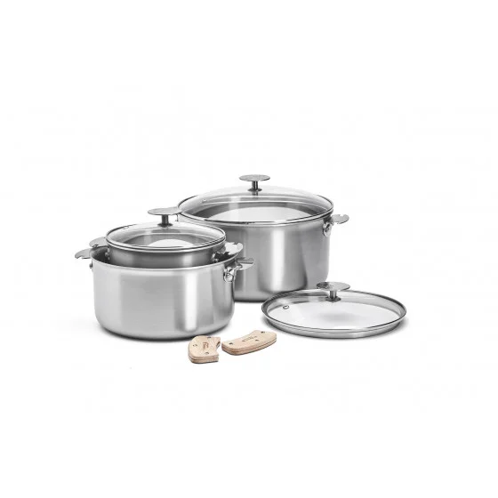 Batterie de 7 pièces inox ALCHIMY LOQY