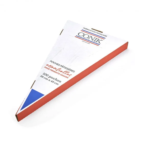 Boîte distributrice de 100 poches pâtissières jetables 48cm