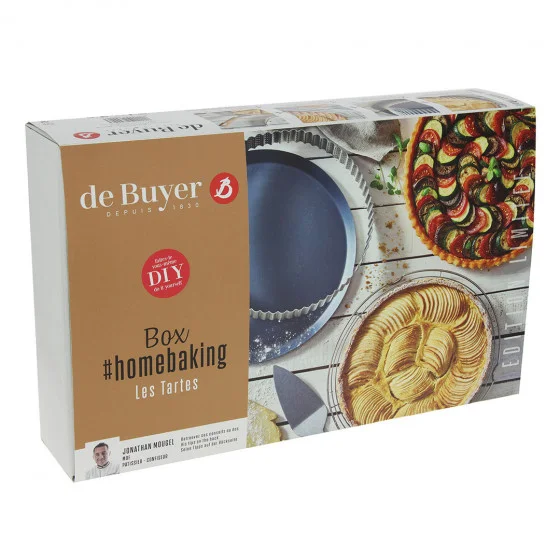 Box HOMEBAKING  tarte (4 pièces)