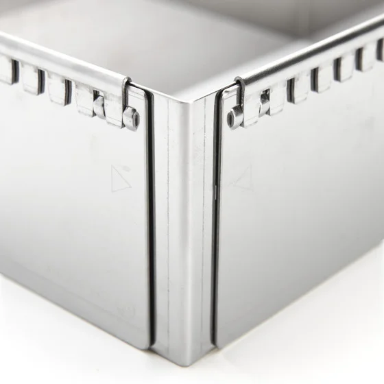 Cadre extensible inox Rectangle 21,5x11,5cm à 40x21cm