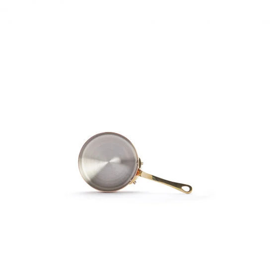 Casserole en cuivre INOCUIVRE Ø9cm monture laiton