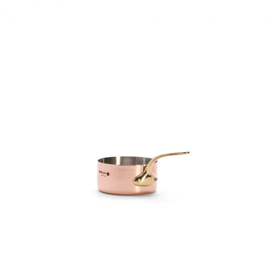 Casserole en cuivre INOCUIVRE Ø9cm monture laiton
