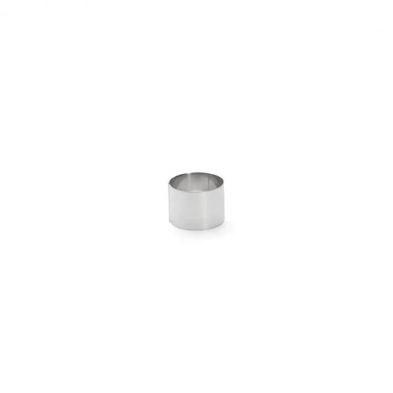 Cercle à entremets rond inox Ø6cm H.4,5cm