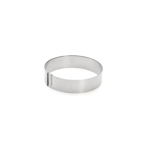 Cercle gradué extensible inox Ø18-36cm H.4,5cm