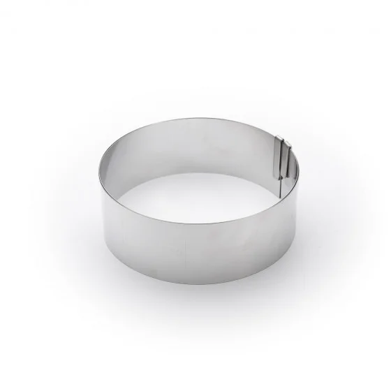 Cercle gradué extensible inox Ø18-36cm H.6,5cm