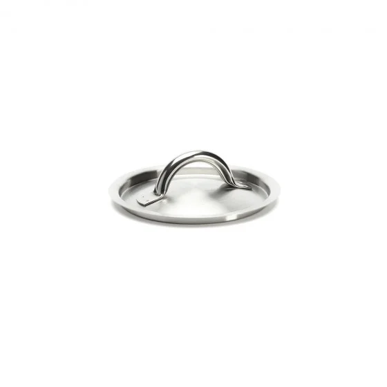 Couvercle en inox brossé Ø14cm