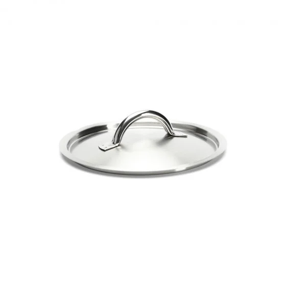 Couvercle en inox brossé Ø18cm