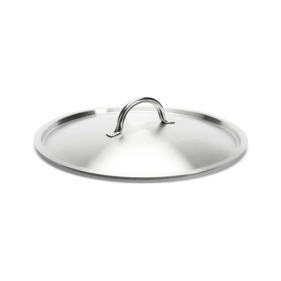 Couvercle en inox brossé Ø36cm