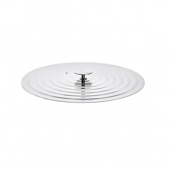 Couvercle universel en inox pour poêles Ø30-32cm