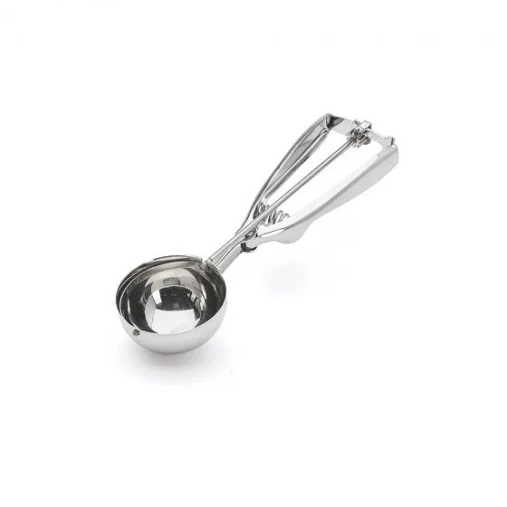 Cuillère portionneuse à glace inox Ø6,3cm 80ml - 1/12,5L