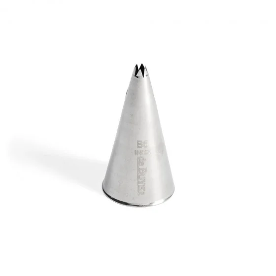 Douille cannelée en inox B6 - 6 dents Ø5mm