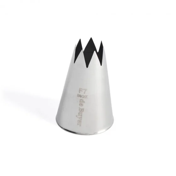 Douille cannelée en inox F7 - 7 dents Ø18mm