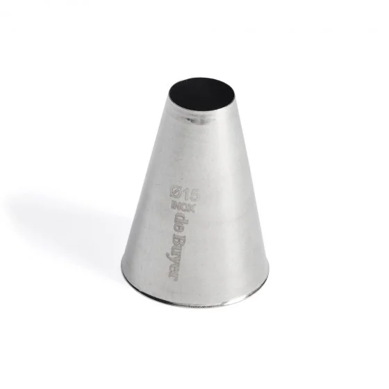 Douille unie en inox Ø15mm