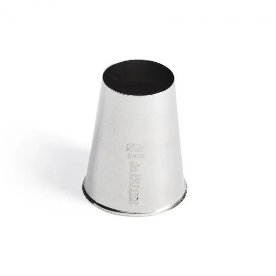 Douille unie en inox Ø24mm