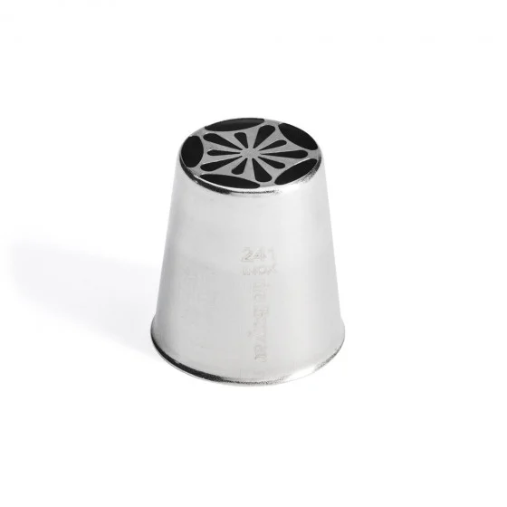 Douilles russes à fleur en inox N°241 Ø26,7mm