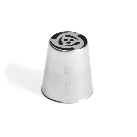Douilles russes à fleur en inox N°242 Ø26,7mm