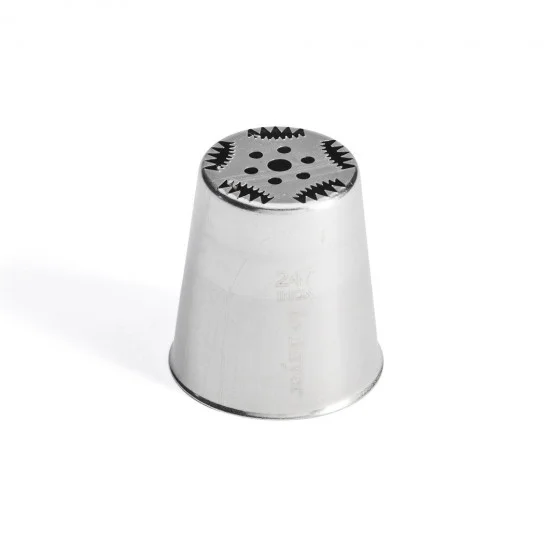 Douilles russes à fleur en inox N°247 Ø26,7mm