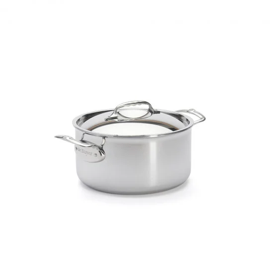Faitout en inox avec couvercle AFFINITY Ø24cm