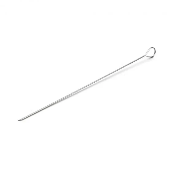 Lot de 10 Brochettes inox 35cm