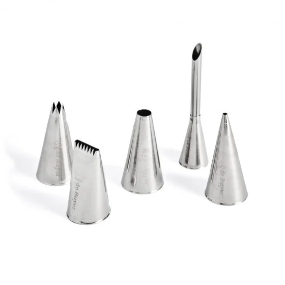 Lot de 5 douilles inox assorties