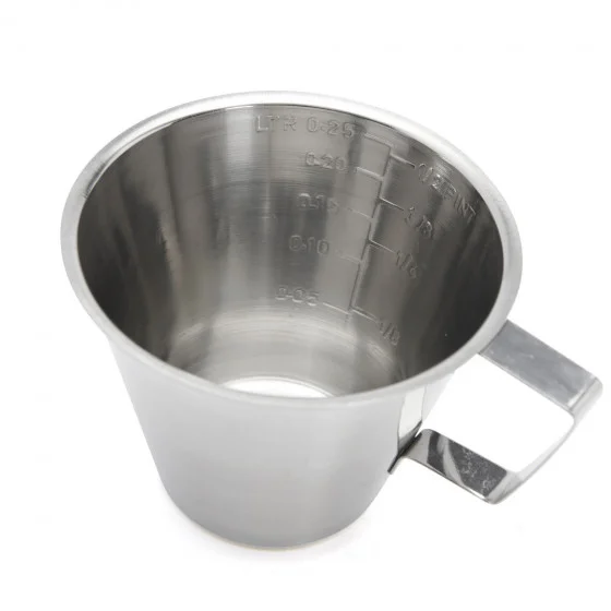 Mesure graduée inox 0,25L