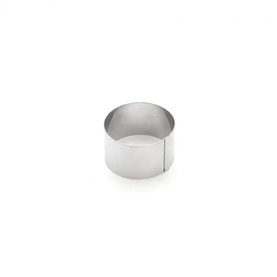 Mini cercle individuel ou Nonette inox Ø6,5cm H.4cm