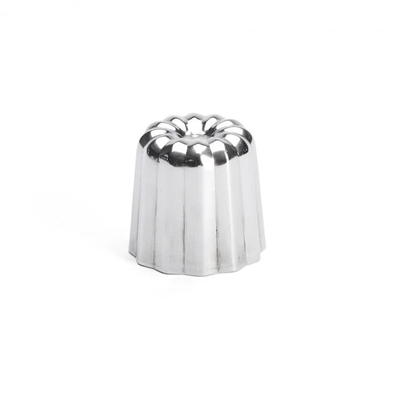 Moule à Canelés Bordelais inox Ø3,5x4cm