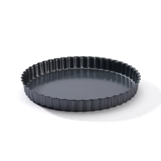Moule à tarte rond acier antiadhésif Ø24cm