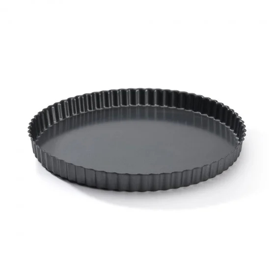 Moule à tarte rond acier antiadhésif Ø32cm