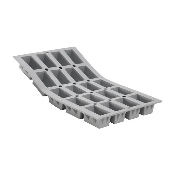 Moule en silicone 20 mini cakes ELASTOMOULE 30x17,6cm