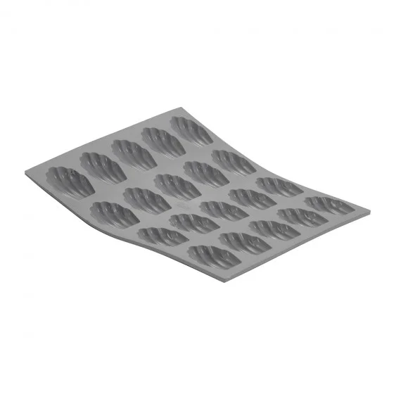Moule en silicone 20 mini madeleines ELASTOMOULE 21x17,6cm