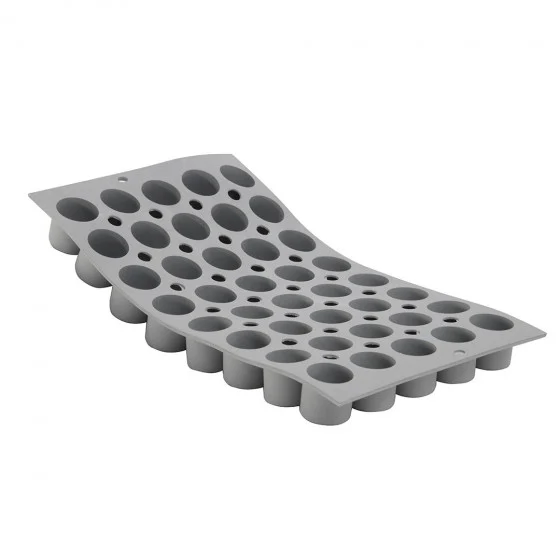 Moule en silicone 40 mini cylindres ELASTOMOULE 30x17,6cm