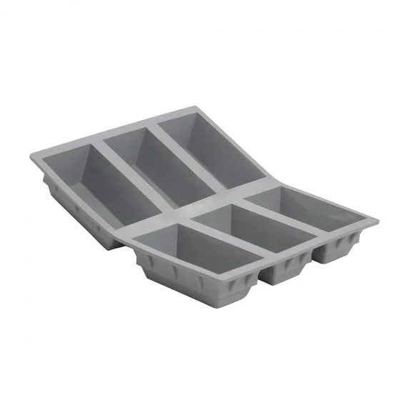 Moule en silicone 6 cakes ELASTOMOULE 21x17,6cm