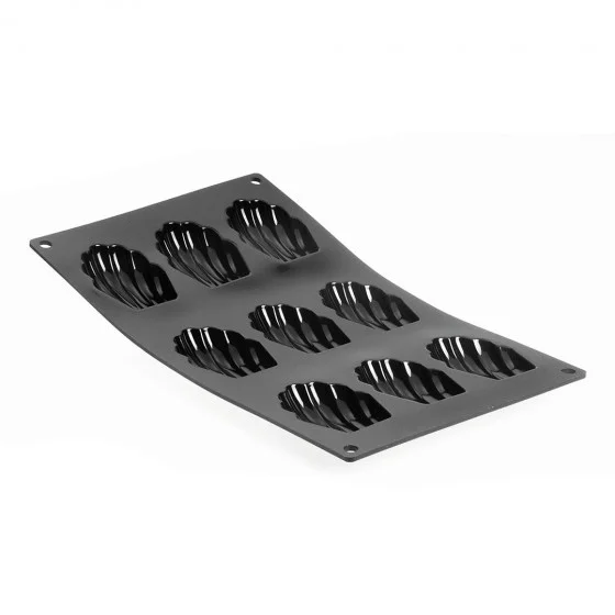 Moule en silicone 9 madeleines MOUL'FLEX 30x17,5cm