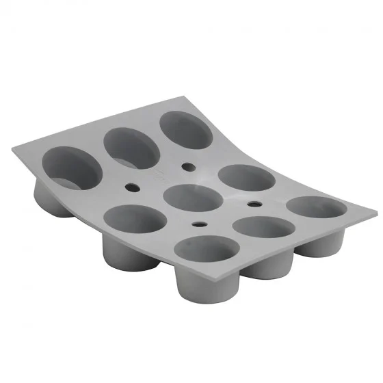 Moule en silicone 9 mini muffins ELASTOMOULE 21x17,6cm