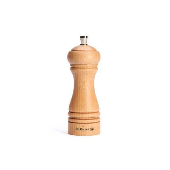 Moulin à poivre bois 14cm JAVA