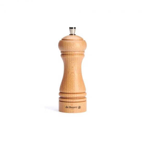 Moulin à sel bois 14cm JAVA