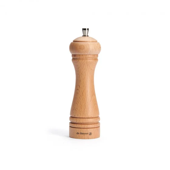 Moulin à sel bois 18cm JAVA