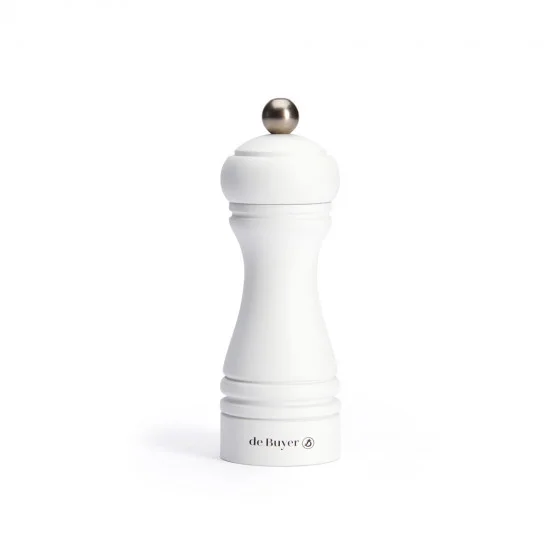 Moulin universel à sel, poivre, épices bois 14cm JAVA