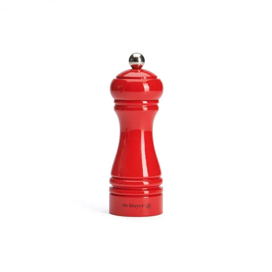 Moulin universel à sel, poivre, épices bois 14cm JAVA