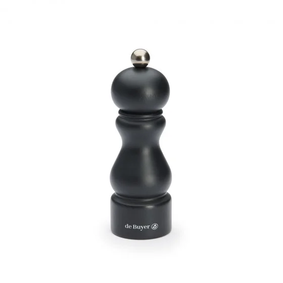 Moulin universel à sel, poivre, épices bois 14cm RUMBA