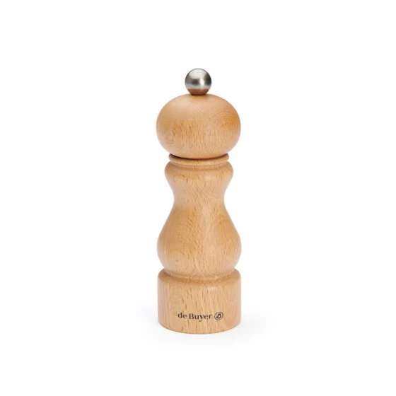 Moulin universel à sel, poivre, épices bois 14cm RUMBA