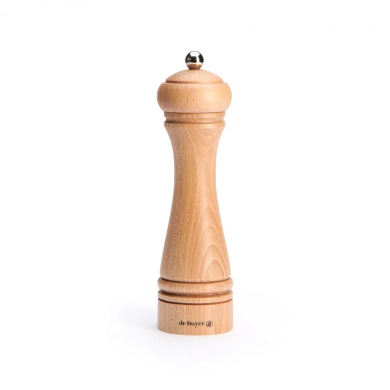 Moulin universel à sel, poivre, épices bois 21cm JAVA