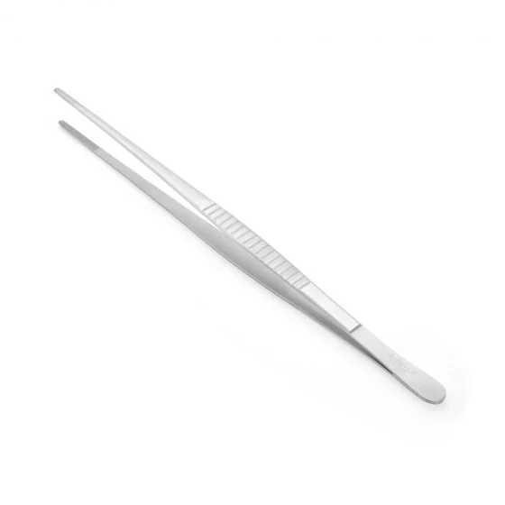 Pince de précision inox droite 30cm