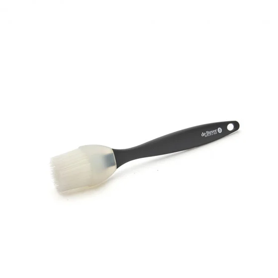 Pinceau silicone spécial pâtissier oval soie fine 25x4cm