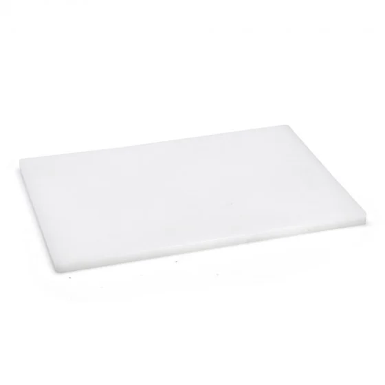 Planche à découper polyéthylène 60x40cm blanche